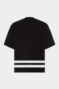 DSQUARED2｜WASH FOOTBALL FIT SHORT SLEEVE T-SHIRT 男款T恤