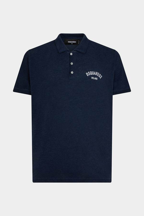 DSQUARED2 DSQUARED2 MILANO TENNIS FIT POLO SHIRT