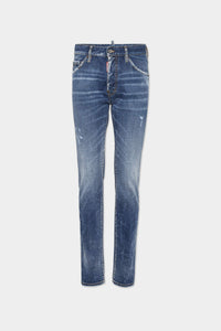 DSQUARED2 MEDIUM REFLECTIVE LAKE WASH COOL GUY JEANS