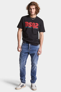 DSQUARED2｜MEDIUM REFLECTIVE LAKE WASH COOL GUY JEANS 男款牛仔褲