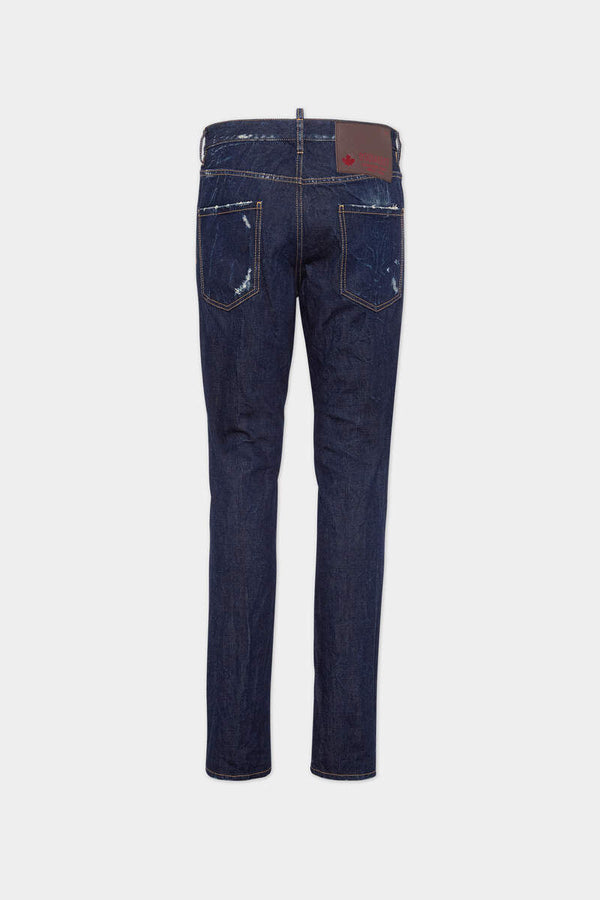 DSQUARED2｜DARK CRINKLE WASH COOL GUY JEANS 男款牛仔褲
