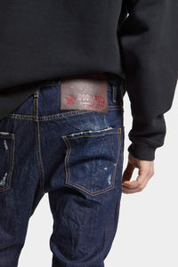 DSQUARED2｜DARK CRINKLE WASH COOL GUY JEANS 男款牛仔褲