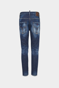 DSQUARED2｜DARK BASIC WASH SKATER JEANS 男款牛仔褲