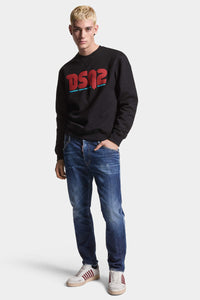 DSQUARED2｜DARK BASIC WASH SKATER JEANS 男款牛仔褲
