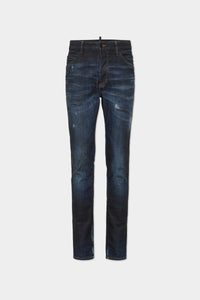 DSQUARED2 DARK GREASE MONKEY WASH COOL GUY JEANS