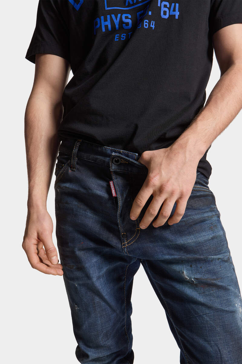 DSQUARED2｜DARK GREASE MONKEY WASH COOL GUY JEANS 男款牛仔褲