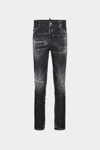 DSQUARED2 BLACK CLOUD WASH COOL GIRL JEANS