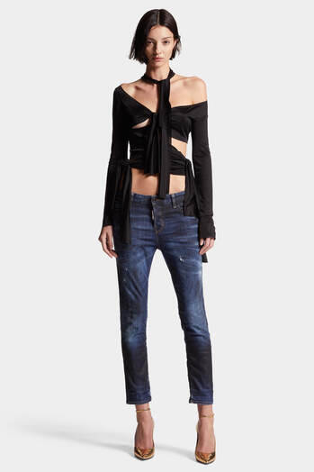 DSQUARED2｜STRETCH DENIM COOL GIRL JEANS 女款牛仔褲