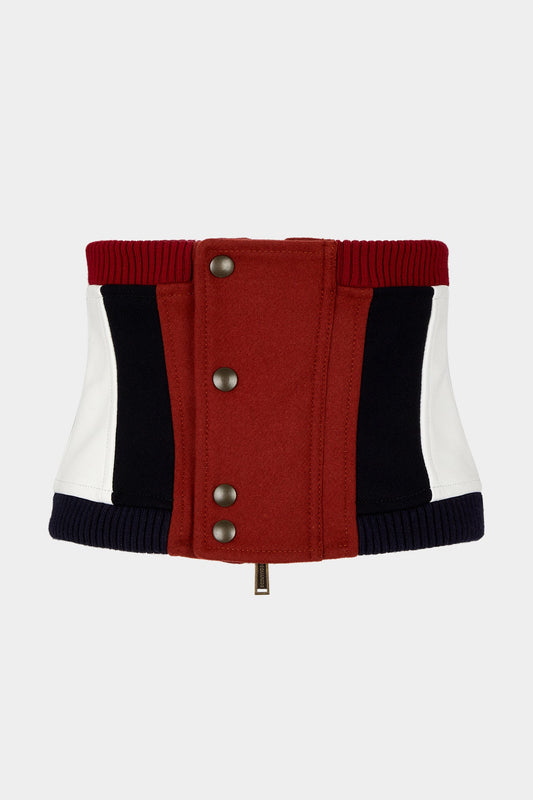 VARSITY CORSET TOP