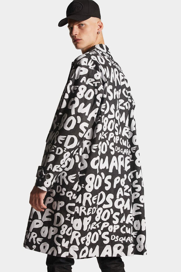 DSQUARED2｜D2 POP 80'S TRENCH 男款外套