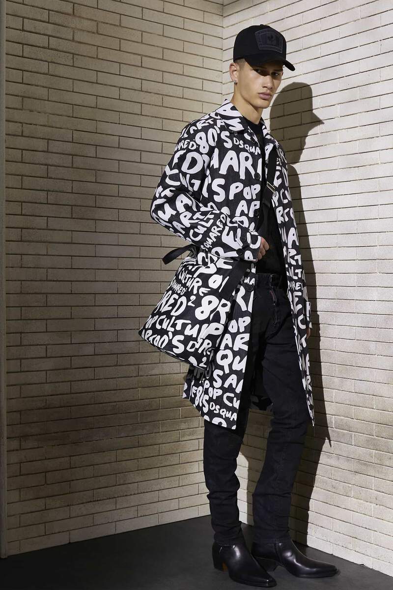 DSQUARED2｜D2 POP 80'S TRENCH 男款外套