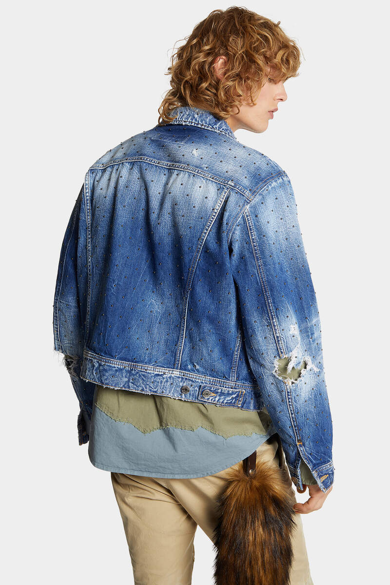 DSQUARED2｜MEDIUM EVERYTHING WASH JEAN JACKET 男款牛仔外套