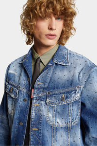 DSQUARED2｜MEDIUM EVERYTHING WASH JEAN JACKET 男款牛仔外套