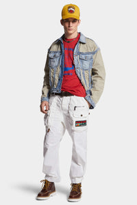 DSQUARED2｜SUPER RIPPED MIXED JACKET 男款外套