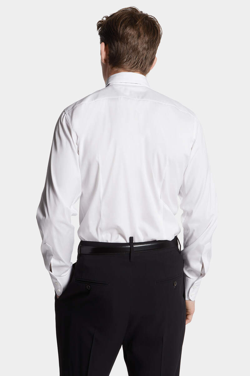 DSQUARED2｜EASY SLIM PIN COLLAR SHIRT 男款襯衫