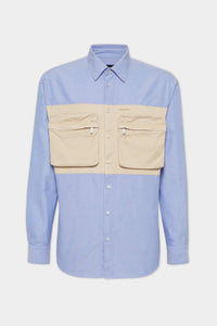 DSQUARED2 D2 ADVENTURE DROPPED SHOULDER SHIRT