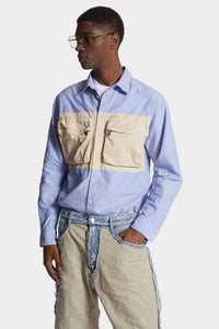 DSQUARED2｜D2 ADVENTURE DROPPED SHOULDER SHIRT 男款襯衫
