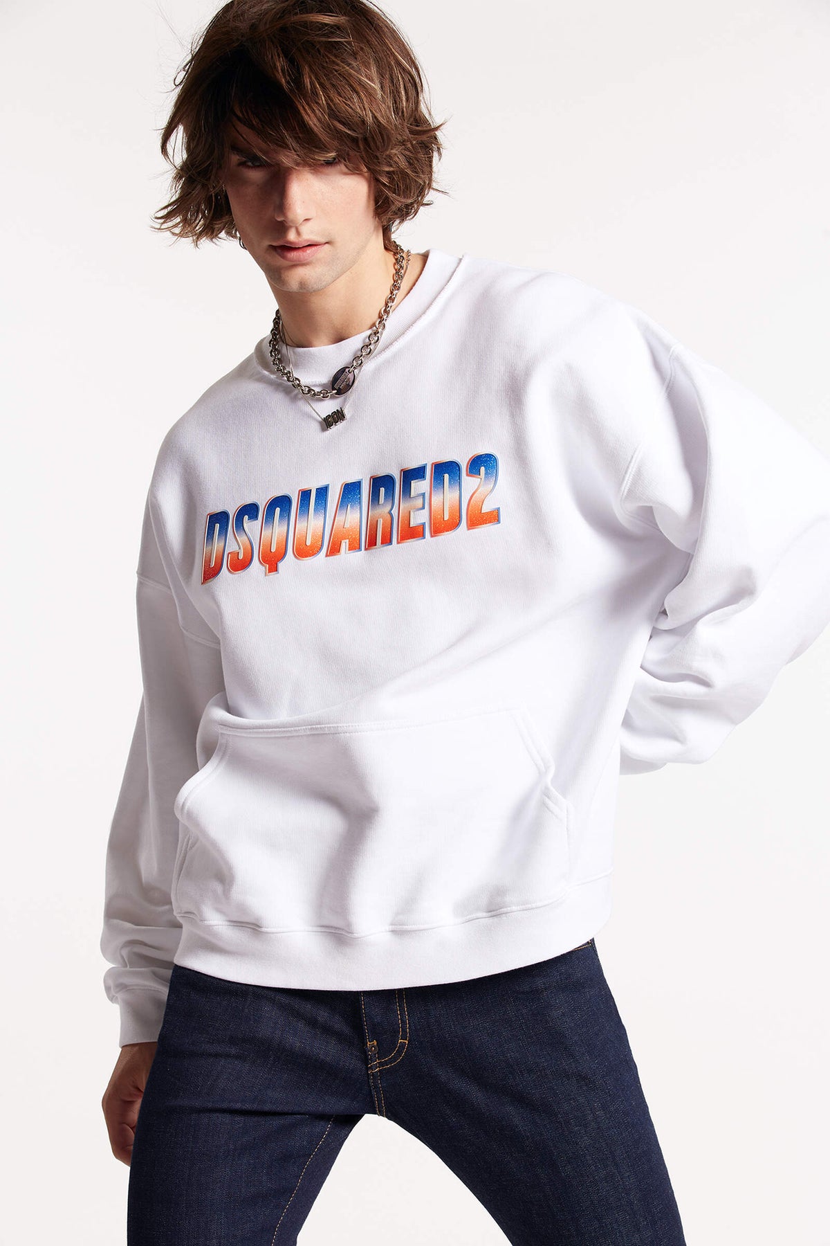 DSQUARED2｜Herca Fit Crewneck 男款長袖