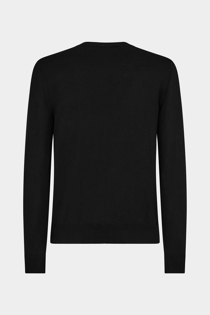 DSQUARED2｜DSQ2 INTARSIA KNIT CREWNECK PULLOVER 男款針織衫