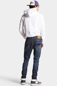 DSQUARED2｜DARK CLEAN WASH SKATER JEANS 男款牛仔褲