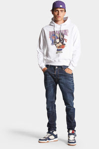 DSQUARED2｜DARK CLEAN WASH SKATER JEANS 男款牛仔褲
