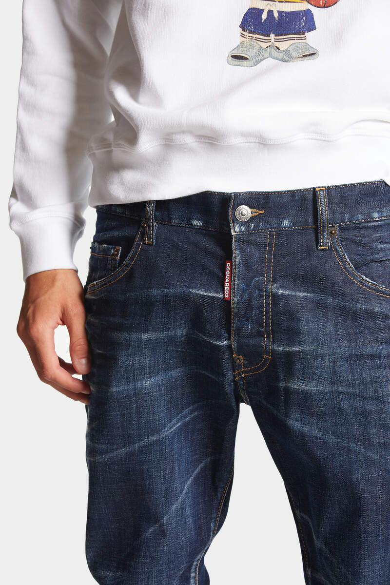 DSQUARED2｜DARK CLEAN WASH SKATER JEANS 男款牛仔褲