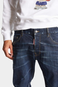 DSQUARED2｜DARK CLEAN WASH SKATER JEANS 男款牛仔褲