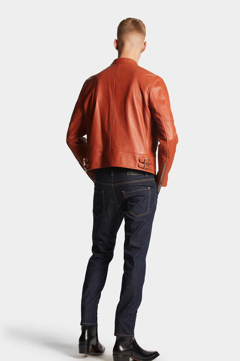 DSQUARED2｜DARK RINCE WASH SKATER JEANS 男款牛仔褲