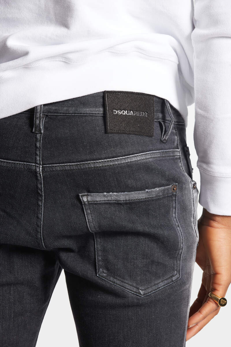 DSQUARED2｜BLACK CLEAN WASH SKATER JEANS 男款牛仔褲