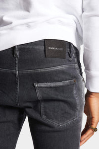 DSQUARED2｜BLACK CLEAN WASH SKATER JEANS 男款牛仔褲