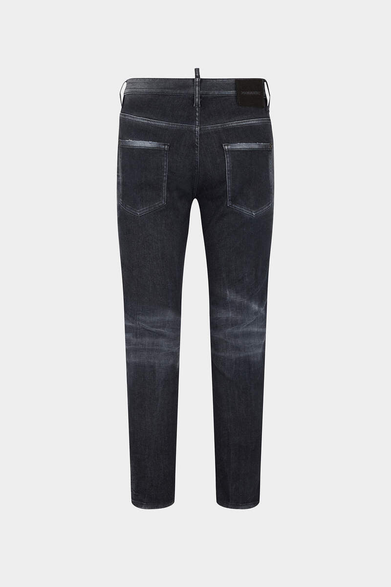 DSQUARED2｜BLACK CLEAN WASH SKATER JEANS 男款牛仔褲