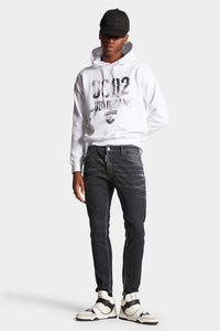 DSQUARED2｜BLACK CLEAN WASH SKATER JEANS 男款牛仔褲