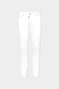DSQUARED2 WHITE BULL COOL GUY JEANS
