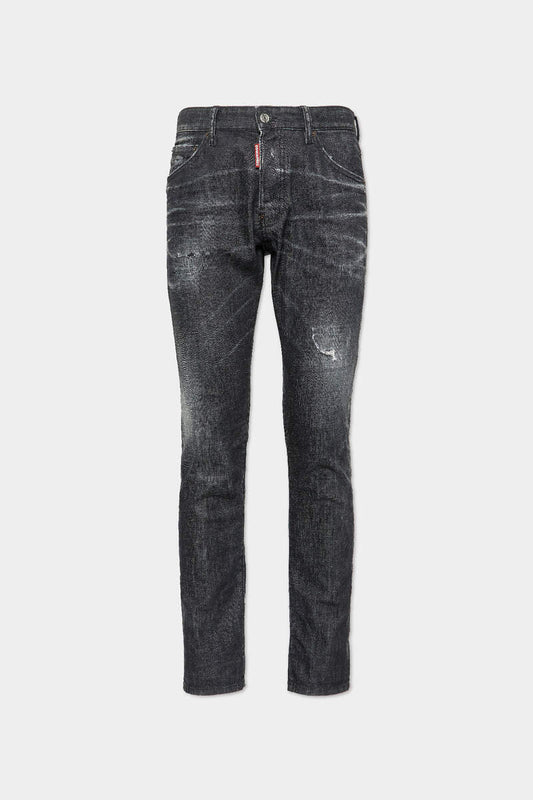 BLACK EASY WASH COOL GUY JEANS