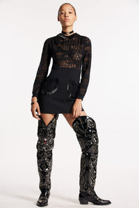 DSQUARED2 Dsquared2 Lacey Mini Dress