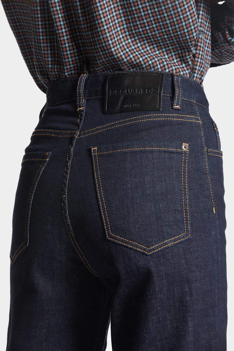 DSQUARED2｜DARK RINCE WASH BOSTON JEANS 女款牛仔褲