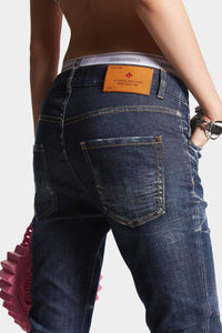 DSQUARED2｜DARK CLEAN WASH COOL GIRL JEANS 女款牛仔褲