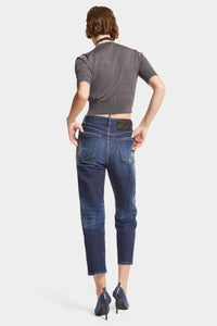 DSQUARED2｜DARK CB WASH BOSTON JEANS 女款牛仔褲