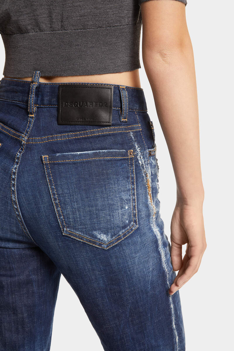 DSQUARED2｜DARK CB WASH BOSTON JEANS 女款牛仔褲