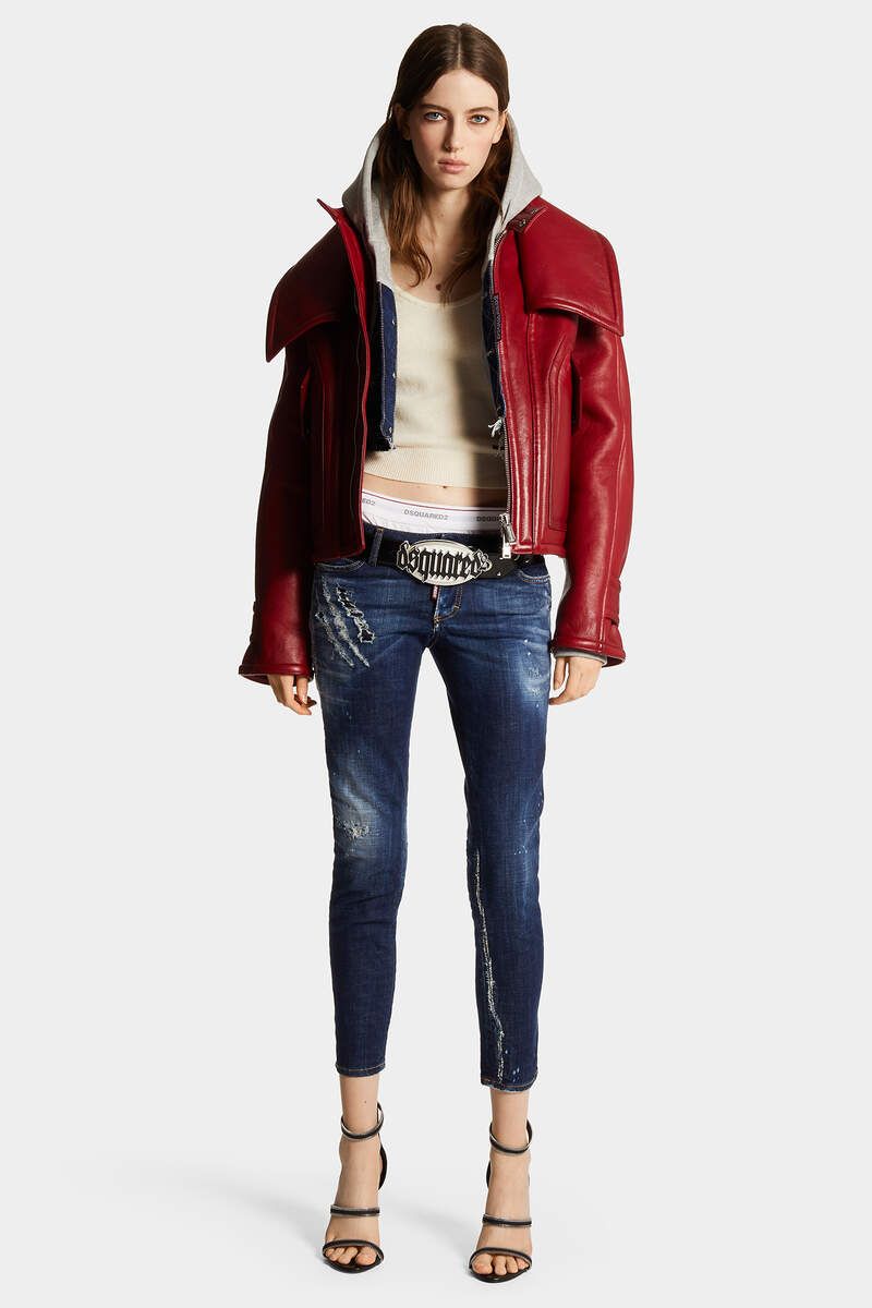 DARK CB WASH JENNIFER JEANS