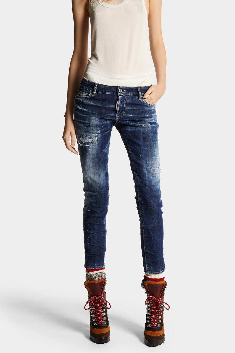DARK EASY WASH JENNIFER JEANS