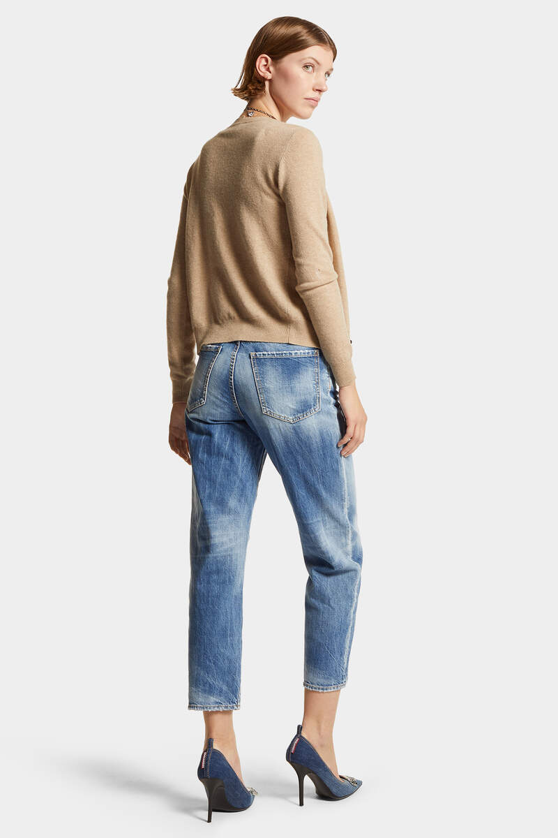 DSQUARED2｜LIGHT VINTAGE WASH BOSTON JEANS 女款牛仔褲