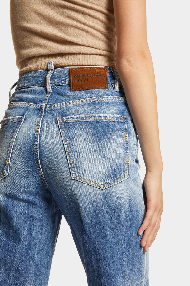 DSQUARED2｜LIGHT VINTAGE WASH BOSTON JEANS 女款牛仔褲