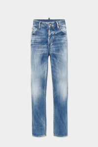 DSQUARED2 LIGHT VINTAGE WASH BOSTON JEANS