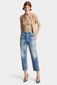 DSQUARED2｜LIGHT VINTAGE WASH BOSTON JEANS 女款牛仔褲