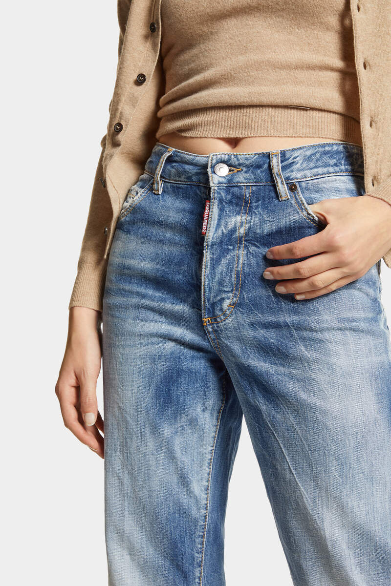 DSQUARED2｜LIGHT VINTAGE WASH BOSTON JEANS 女款牛仔褲