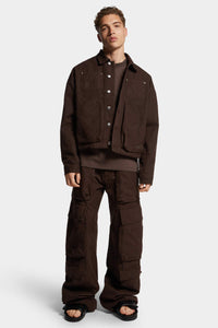 DSQUARED2｜ICON NEW GENERATION CANVAS UTILITY JACKET 男款外套
