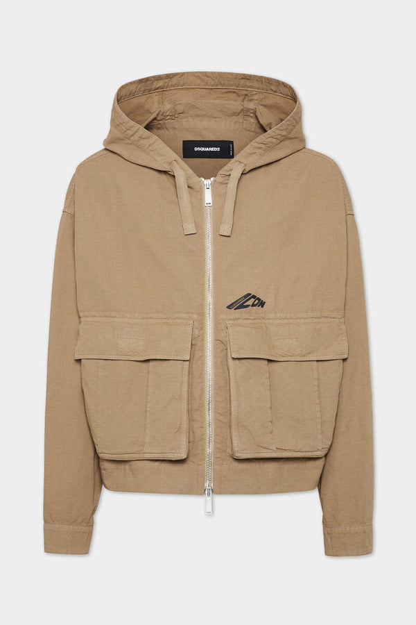 DSQUARED2 ICON NEW GENERATION RIPSTOP WINDBREAKER
