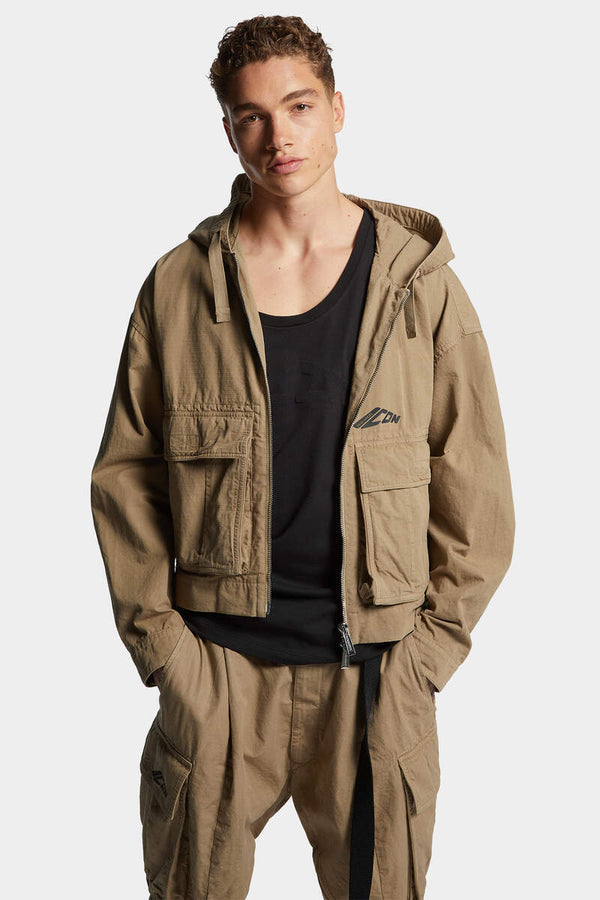 DSQUARED2｜ICON NEW GENERATION RIPSTOP WINDBREAKER 男款風衣