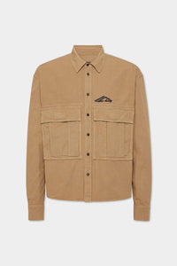 DSQUARED2 ICON NEW GENERATION RIPSTOP CROPPED SHIRT